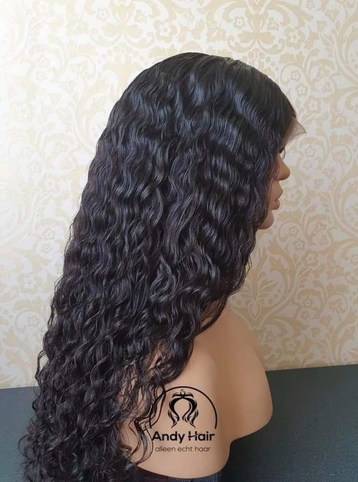 Natural Wave, Frontal Lace Wig, 200% Density