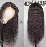Jerry Curly, Frontal Lace Wig, 200% Density