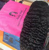 Jerry Curly, Frontal Lace Wig, 200% Density
