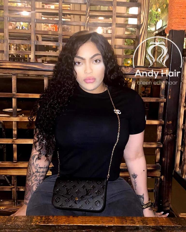 Jerry Curly, Frontal Lace Wig, 200% Density