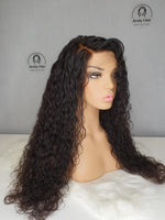 Jerry Curly, Frontal Lace Wig, 200% Density